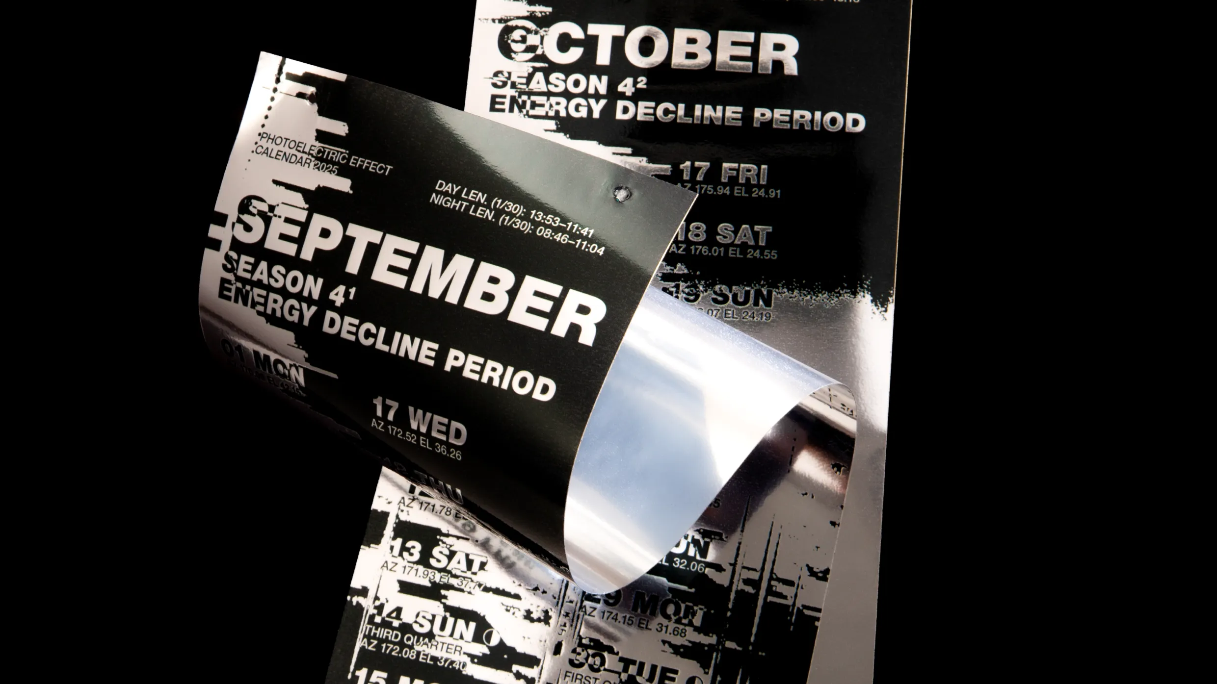Photoelectric Effect Calendar 2025